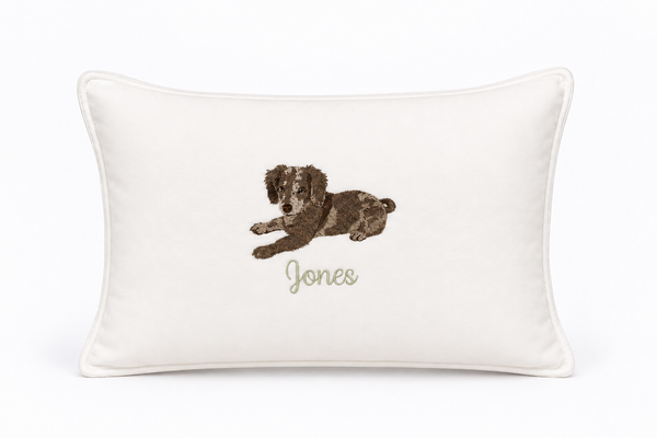 Pet Portrait Pillow
