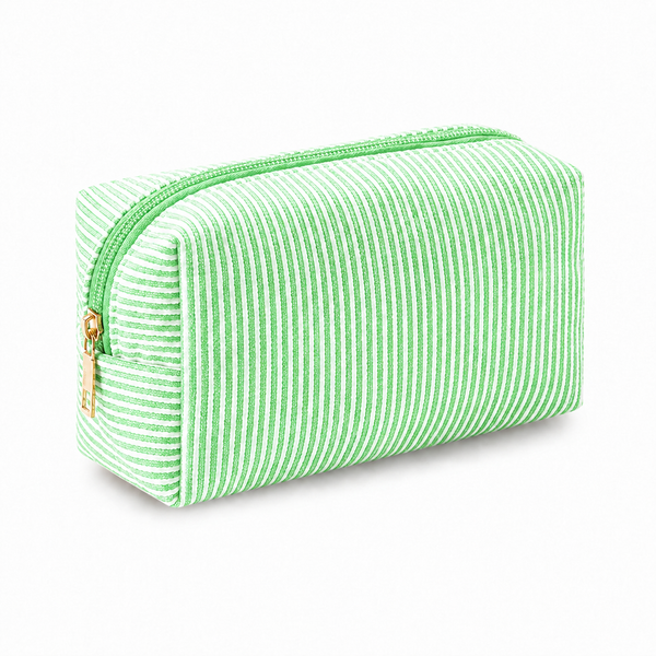 Striped Cosmetic Bag - Small