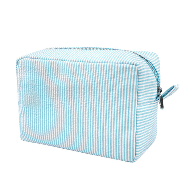 Striped Cosmetic Bag