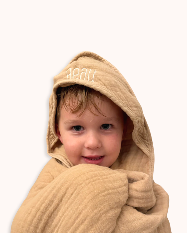 Muslin Hooded Baby Towel