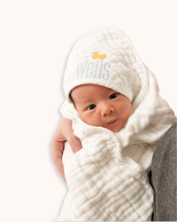 Muslin Hooded Baby Towel