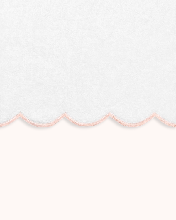 Scalloped Hand Towel Set