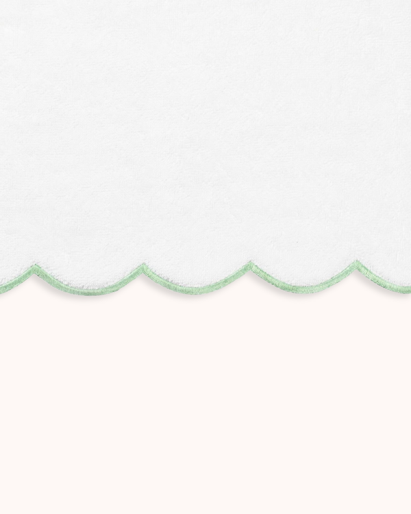 Scalloped Hand Towel Set