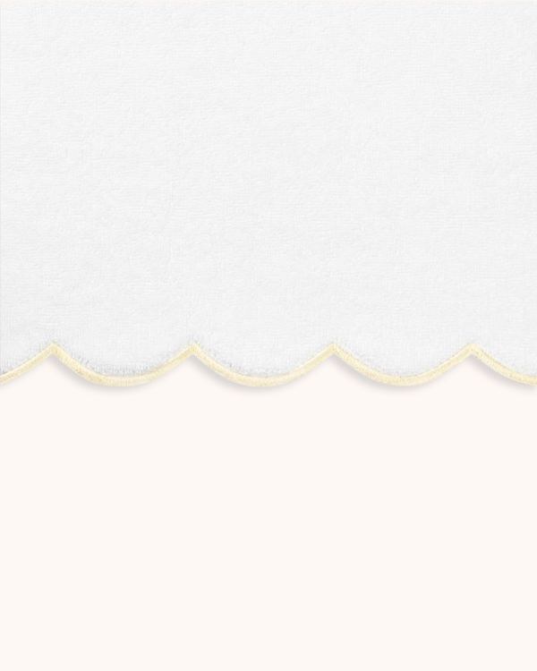 Scalloped Hand Towel Set