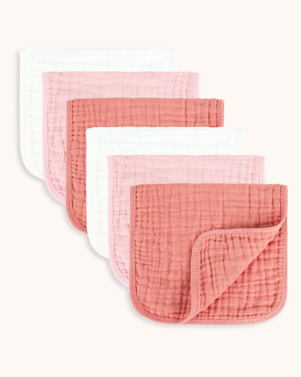 Muslin Burp Cloth Set
