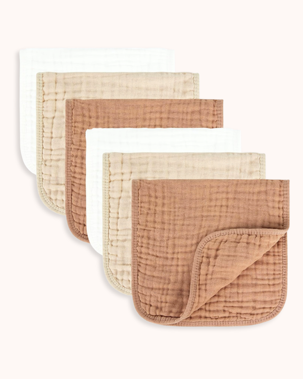 Muslin Burp Cloth Set