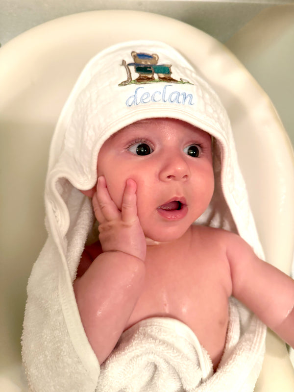 Muslin Hooded Baby Towel