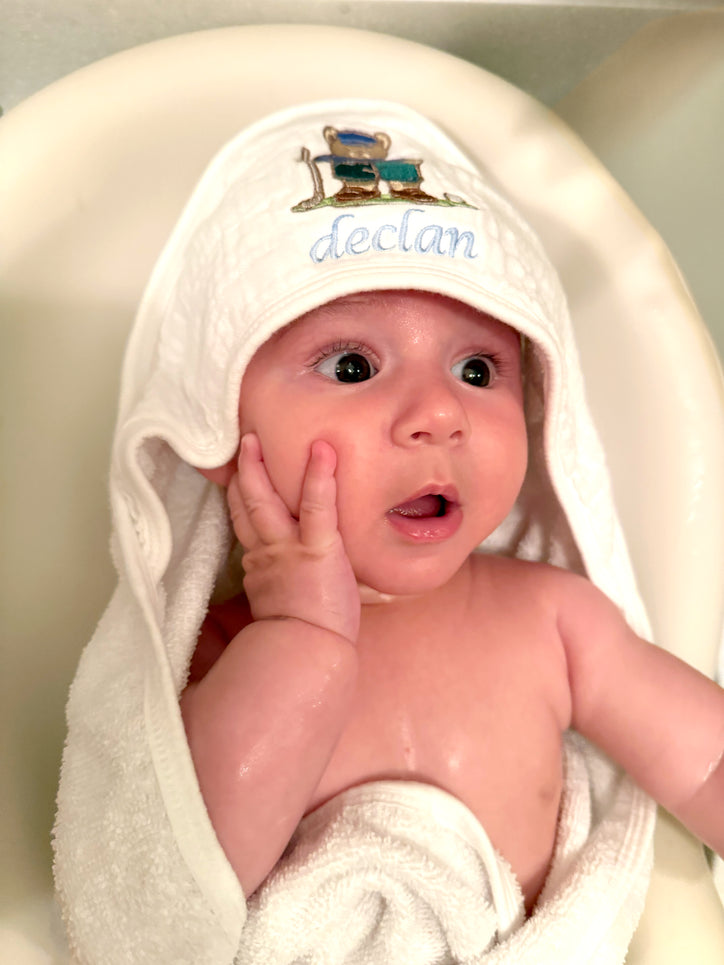 Muslin Hooded Baby Towel