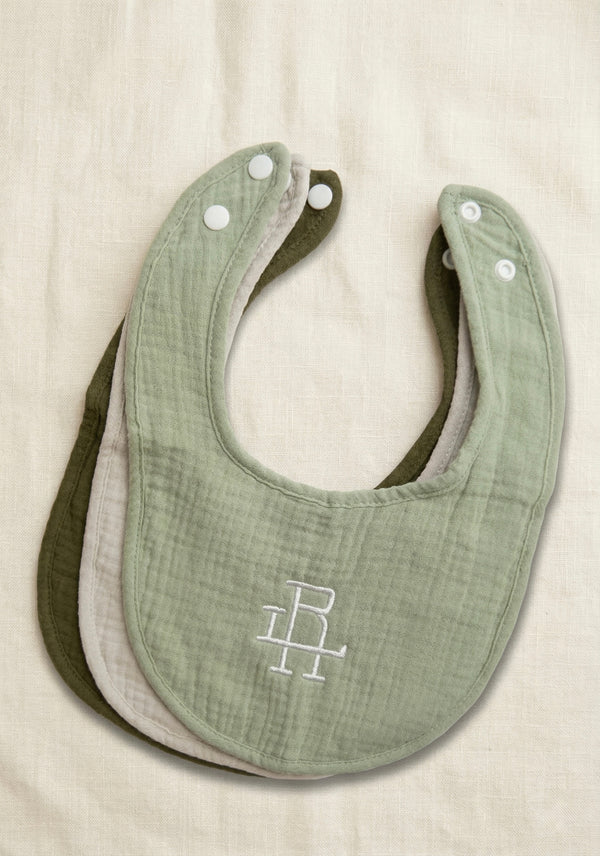 Muslin Baby Bib Set