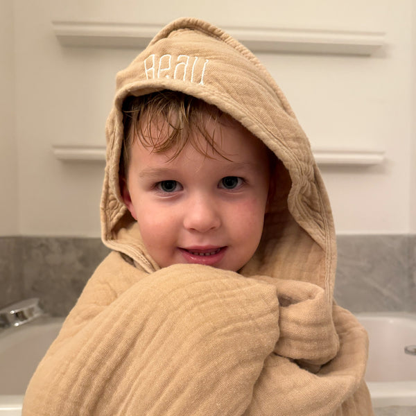 Muslin Hooded Baby Towel