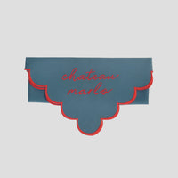 Scalloped Dinner Napkin Set