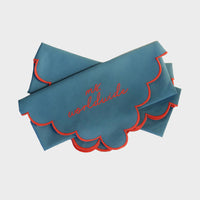 Scalloped Dinner Napkin Set