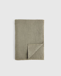 Waffle Weave Throw Blanket