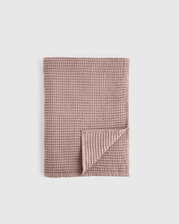 Waffle Weave Throw Blanket